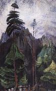Emily Carr Mountain Forest oil painting reproduction